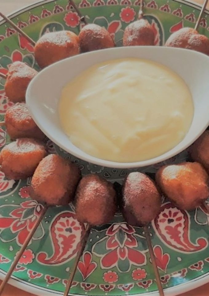 Una foto de Mini salchichas rebozadas
