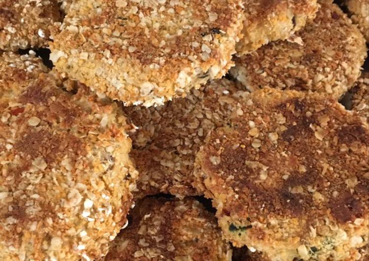 Milanesas de garbanzos