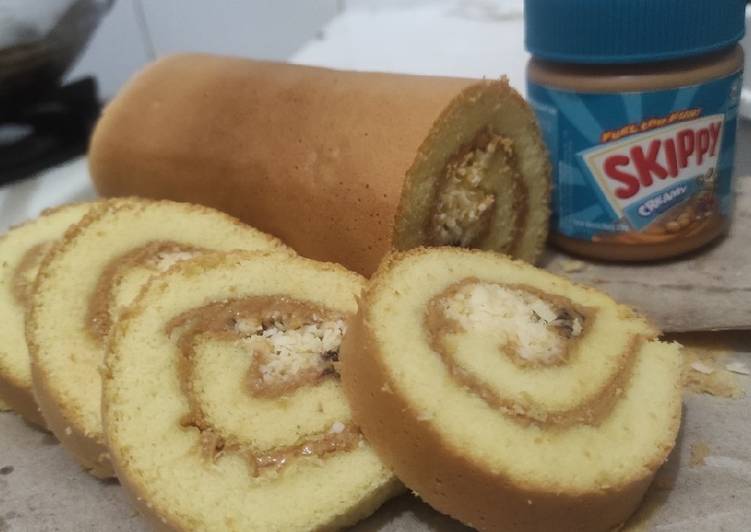 Recipe: Tasty Bolu gulung skippy keju
