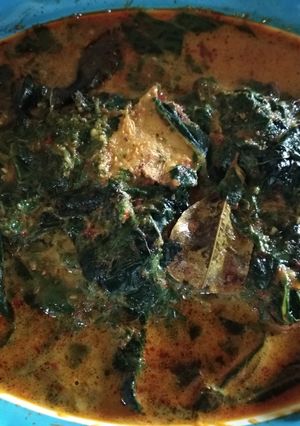 Foto resep Gulai daun singkong