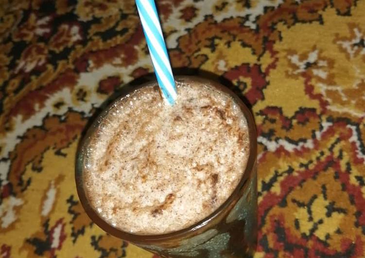 Chocolate milkshake shake