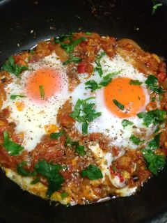 Foto resep Shakshuka (Turkish Omelette Breakfast)