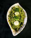 Broccoli Leek Peas Palak Green Pulav