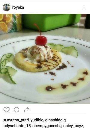 Foto resep Pancake ice cream roka