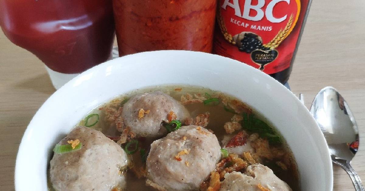 25 161 resep bakso  sapi  enak dan sederhana ala rumahan 