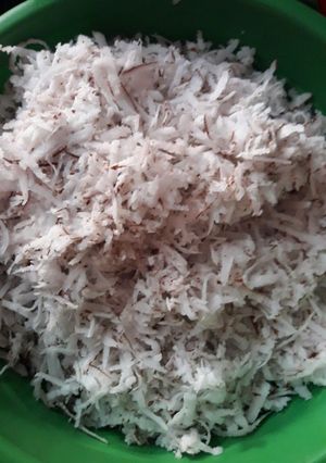 தேங்காய் சாதம் (Coconut rice recipe in tamil) செய்முறை முக்கிய புகைப்படம்