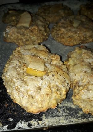 Una foto de Galletitas de avena y banana