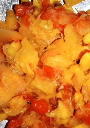 A picture of Iced Fruit Salad.