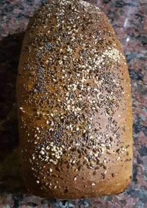 Una foto de Pan de molde con harina integral