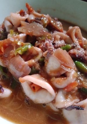 Foto resep Cumi Tumis merah