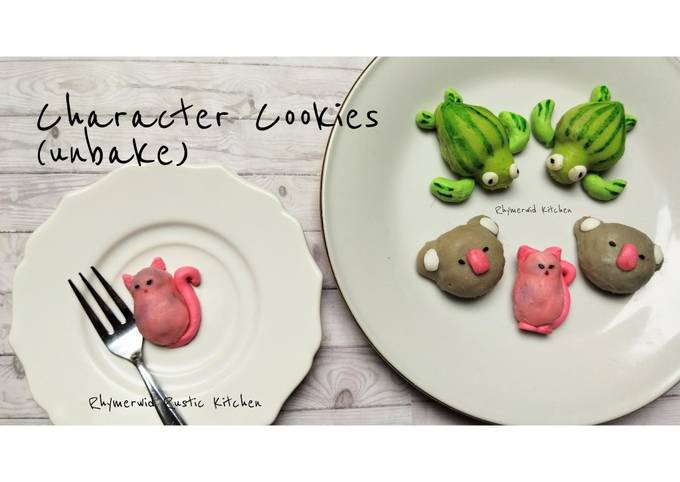 Character Cookies (no bake)