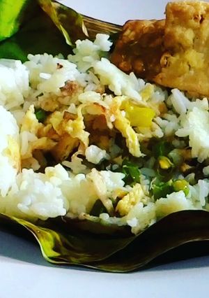 Foto resep Simple nasi bakar
