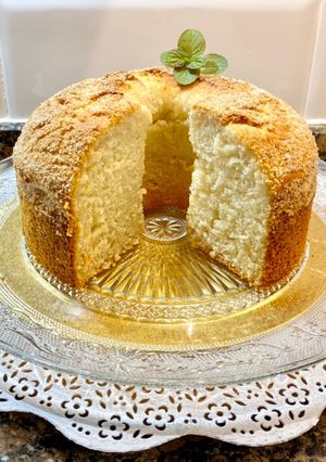 Foto principal de Bizcocho de coco rápido y esponjoso, “sin gluten “