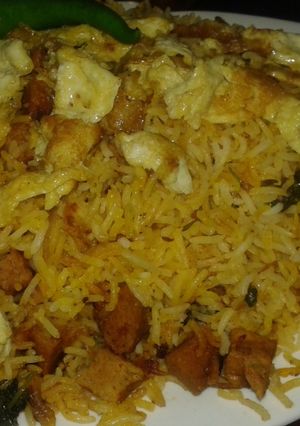 A picture of Chunks biryani#cookpad pakistan.