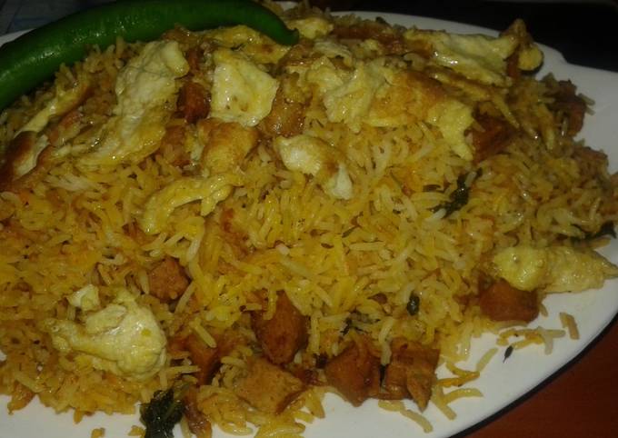 Step-by-Step Guide to Make Perfect Chunks biryani#cookpad pakistan