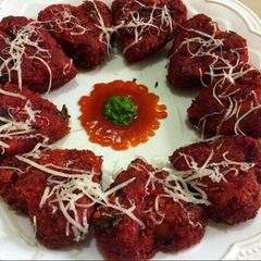A picture of Veg Cutlets.