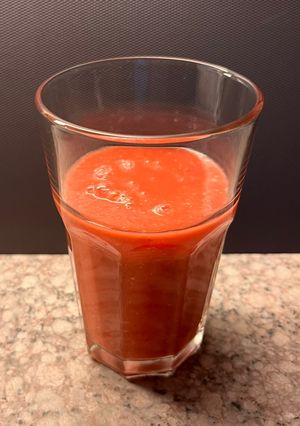 Φωτογραφία της συνταγής Smoothie watermelon 🍉 & banana 🍌 (καρπούζι & μπανάνα)