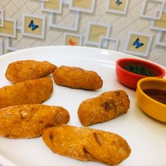 A picture of Daal ke cutlets.