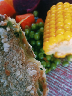 Una foto de Milanesas de zapallito rellenas