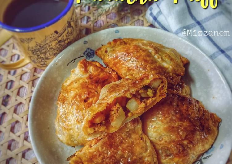 Langkah Mudah untuk Membuat Chicken Curry Paratha Puff yang Sempurna