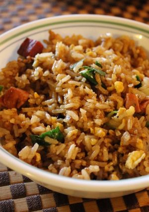 Una foto de Arroz Chau Fa o Chow Fan