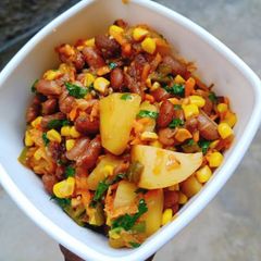 A picture of Simple Githeri.
