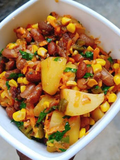 A picture of Simple Githeri.