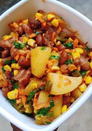 A picture of Simple Githeri.