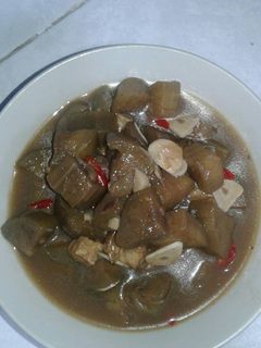 Foto resep Oseng terong tempe