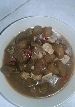Foto resep Oseng terong tempe