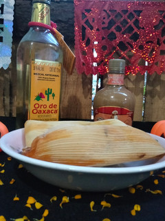 Una foto de Tamales de mole