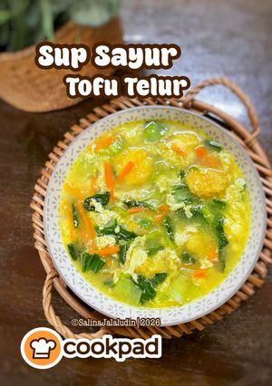 Gambar Sup Sayur Tofu Telur
