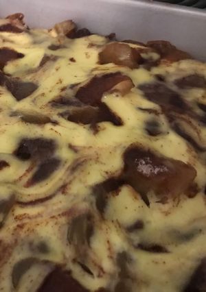 A picture of Apple kuchen.