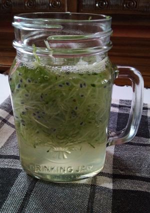 Foto resep Es Timun Selasih