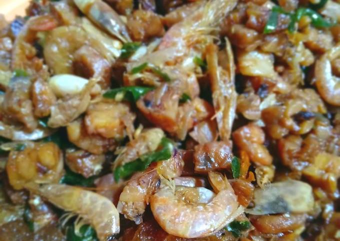 Resep Oseng Tempe Lombok Ijo Udang Kering Oleh R Wijayanti Cookpad