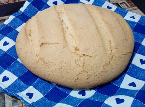 Una foto de Pan de harina de maíz🌽(polenta)