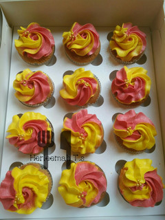 A picture of My butter icing recipe.