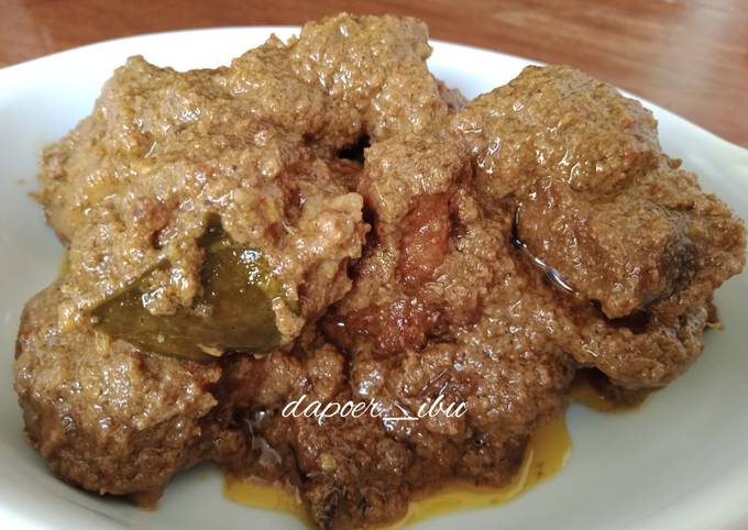Anti Ribet, Memasak Rendang Daging Kekinian