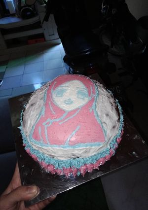 Foto resep Bronis ultah 18cm