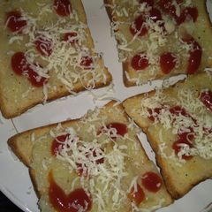 Potato and cheese sandwich A picture of Potato and cheese sandwich.