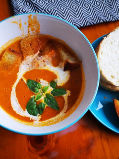 A picture of Rustic Tomato soup.