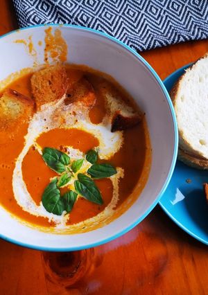 A picture of Rustic Tomato soup.