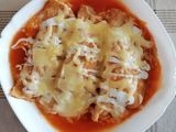 Enchiladas rojas bien mexicanas 🌶️🇲🇽