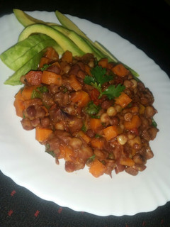 A picture of Githeri aka Succotash.