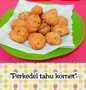 Cara Gampang Menyiapkan Resep Perkedel tahu kornet with minyak wijen yang Lezat Anti Ribet, Lezat
