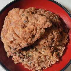 รูปของ Telur dadar crispy