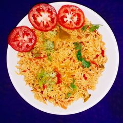 A picture of Spicy Tomato Rice.