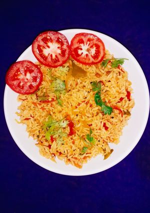 A picture of Spicy Tomato Rice.