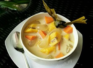 Foto resep KOLAK CAMPUR kebahagiaan (pisang, ubi, kolang-kaling)