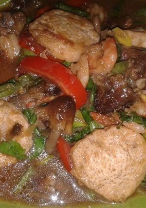 Foto resep Sapo tahu kulat loong